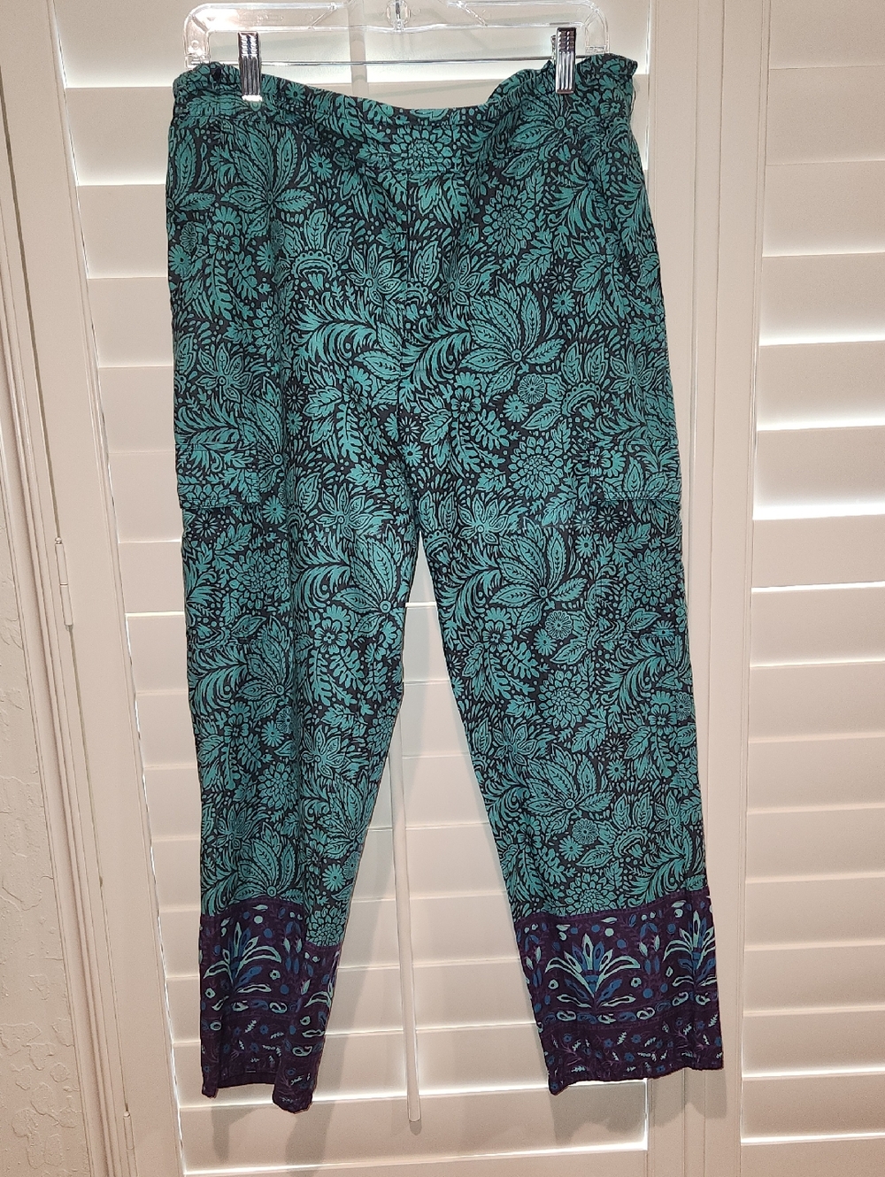 Sundance Cotton Pants, Size MED